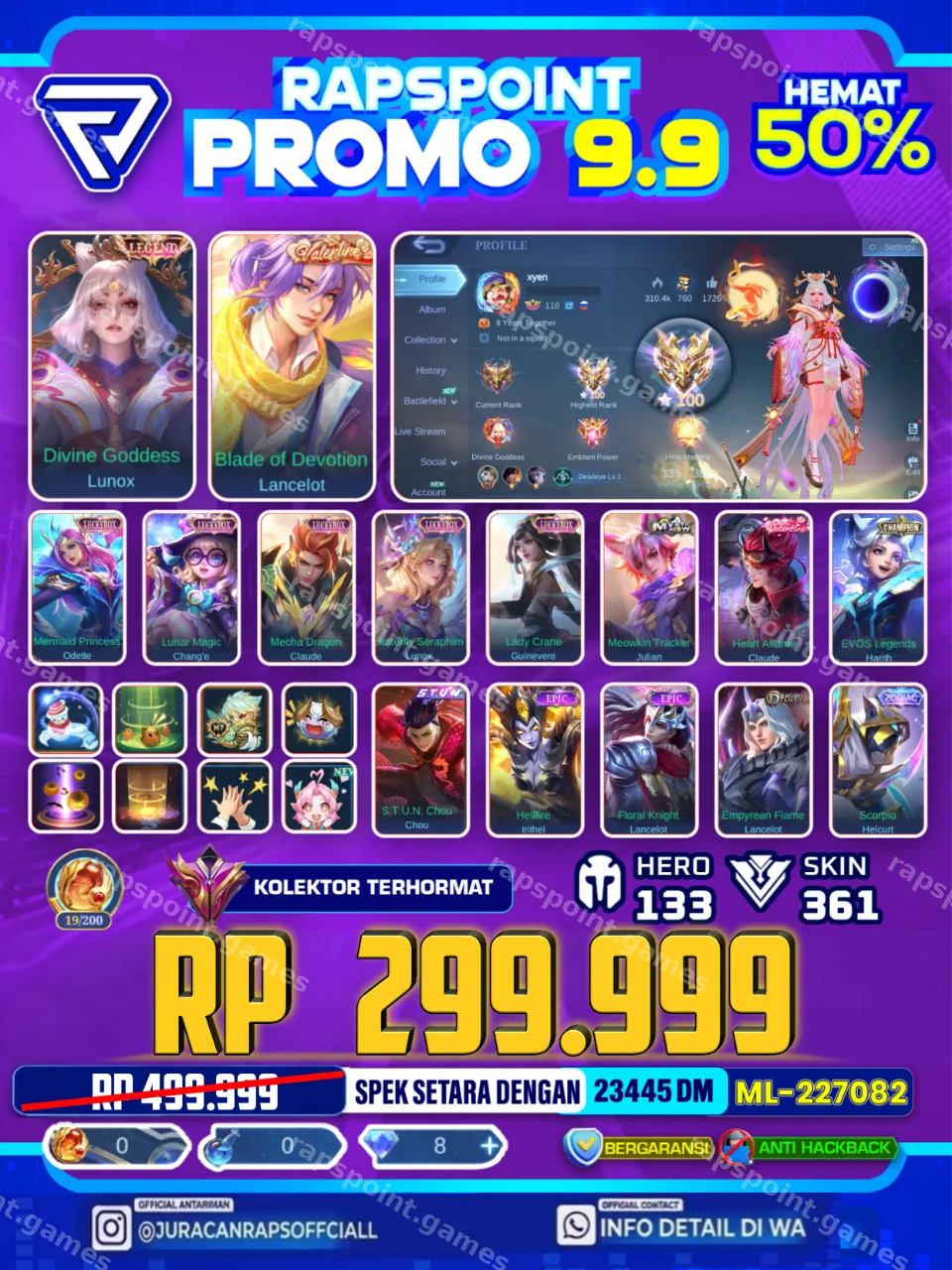 LUNOX LEGEND